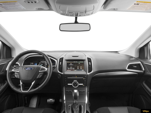 White Platinum Metallic Tri-Coat 2018 Ford Edge Sport