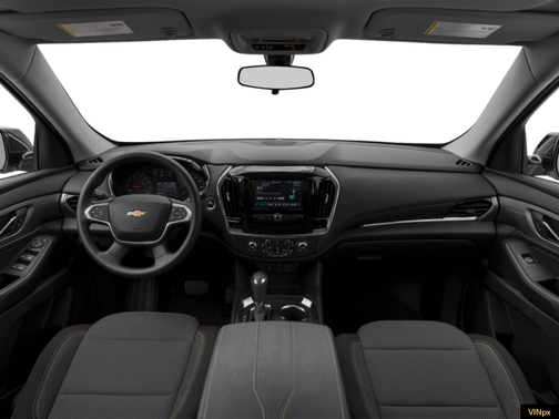 Mosaic Black Metallic 2018 Chevrolet Traverse LS