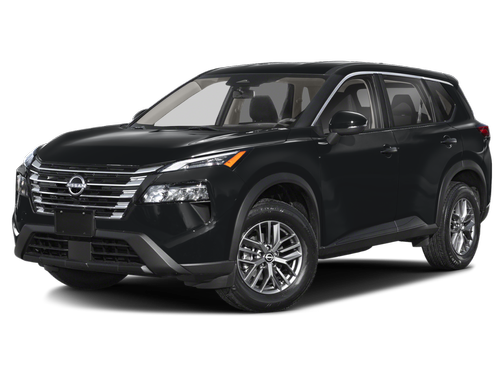 Super Black 2024 Nissan Rogue S