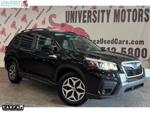 Crystal Black Silica 2020 Subaru Forester Premium