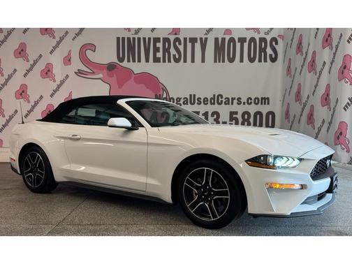 Oxford White 2022 Ford Mustang EcoBoost Premium