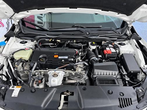 Platinum White Pearl 2019 Honda Civic LX