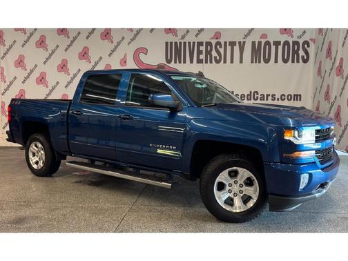 Deep Ocean Blue Metallic 2018 Chevrolet Silverado 1500 LT