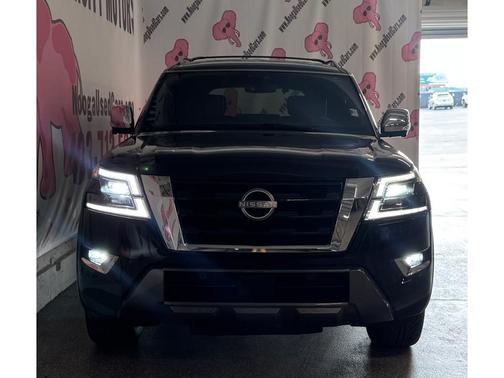Super Black 2022 Nissan Armada Platinum