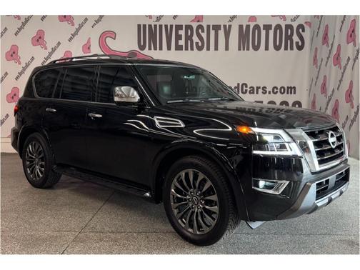 Super Black 2022 Nissan Armada Platinum