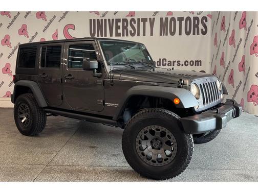 Granite Crystal Metallic Clearcoat 2016 Jeep Wrangler Rubicon