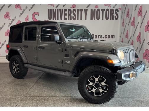 Sting-Gray Clearcoat 2018 Jeep Wrangler Unlimited Sahara