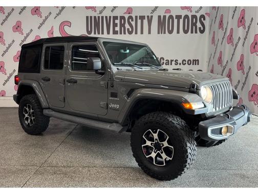 Sting-Gray Clearcoat 2018 Jeep Wrangler Unlimited Sahara