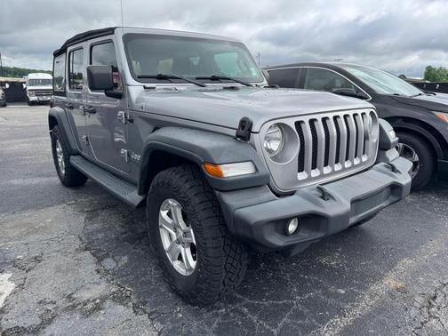 Billet Silver Metallic Clearcoat 2018 Jeep Wrangler Sport S