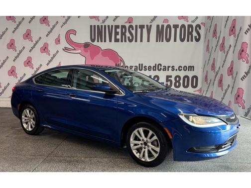 Vivid Blue Pearlcoat 2015 Chrysler 200 Limited