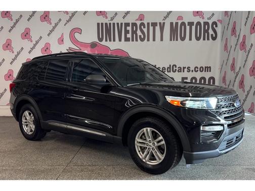 Agate Black Metallic 2023 Ford Explorer XLT