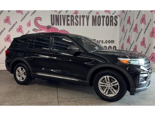 Agate Black Metallic 2023 Ford Explorer XLT