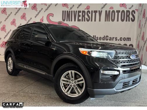Agate Black Metallic 2023 Ford Explorer XLT