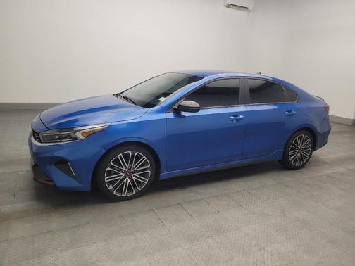 Sporty Blue 2024 Kia Forte GT