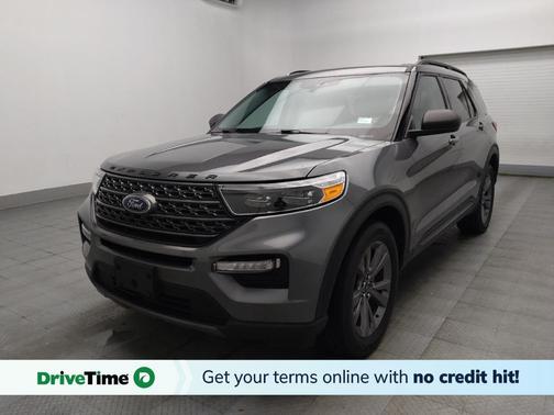 Carbonized Gray Metallic 2021 Ford Explorer XLT