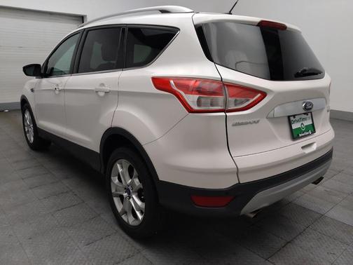 White Platinum Tricoat 2014 Ford Escape Titanium