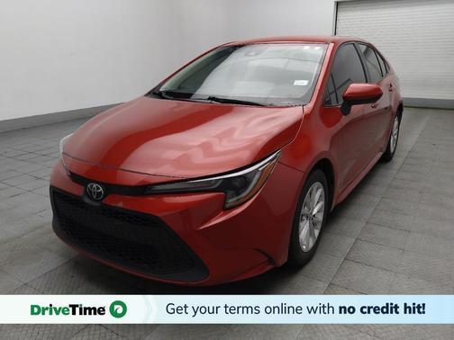 Barcelona Red Metallic 2021 Toyota Corolla LE