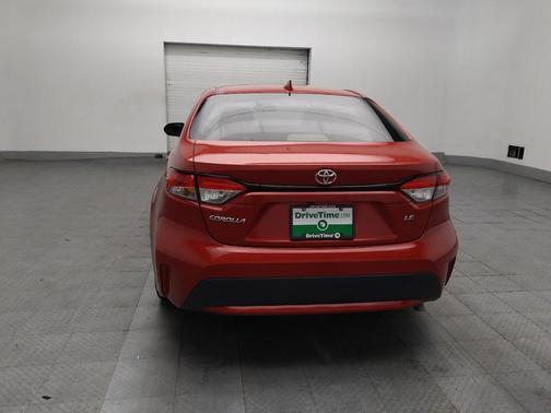 Barcelona Red Metallic 2021 Toyota Corolla LE