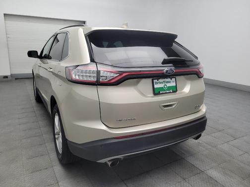 White Gold Metallic 2017 Ford Edge SEL