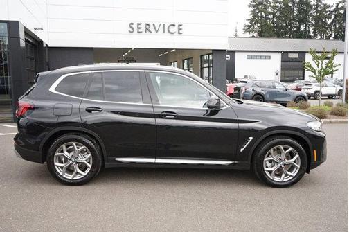 Black Sapphire Metallic 2022 BMW X3 xDrive30i