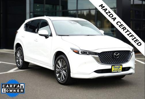 Rhodium White Metallic 2025 Mazda CX-5 2.5 Turbo Signature
