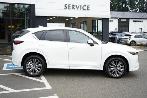 Rhodium White Metallic 2025 Mazda CX-5 2.5 Turbo Signature