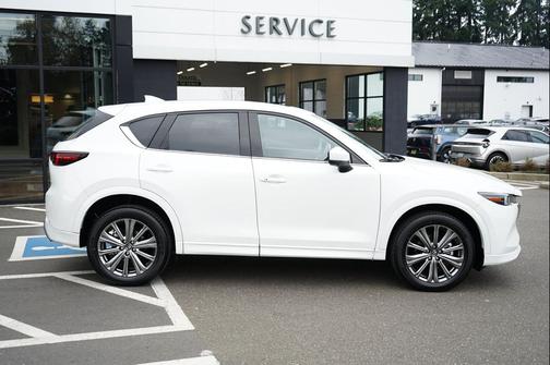 Rhodium White Metallic 2025 Mazda CX-5 2.5 Turbo Signature