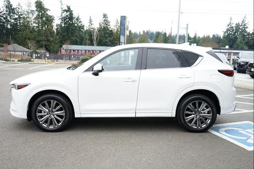 Rhodium White Metallic 2025 Mazda CX-5 2.5 Turbo Signature
