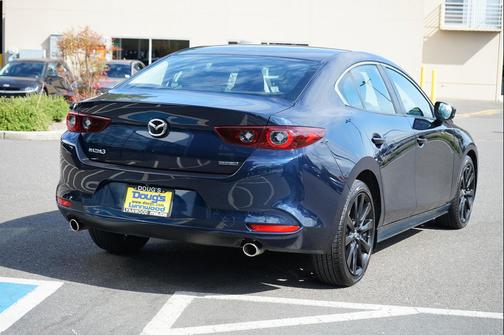 Deep Crystal Blue Mica 2024 Mazda Mazda3 2.5 S Select Sport