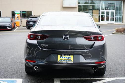 Machine Gray Metallic 2026 Mazda Mazda3 2.5 S Select Sport