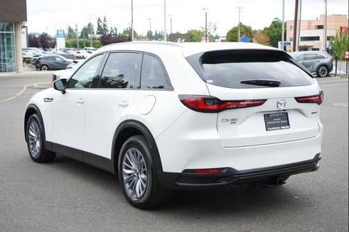 Rhodium White Premium 2024 Mazda CX-90 PHEV Preferred