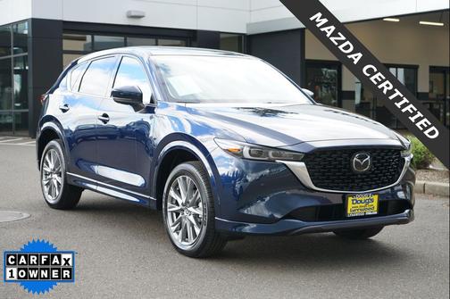 Deep Crystal Blue Mica 2025 Mazda CX-5 2.5 S Premium Plus Package