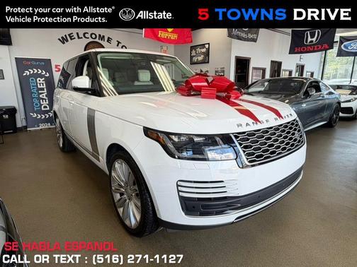 Fuji White 2019 Land Rover Range Rover 5.0L V8 Supercharged
