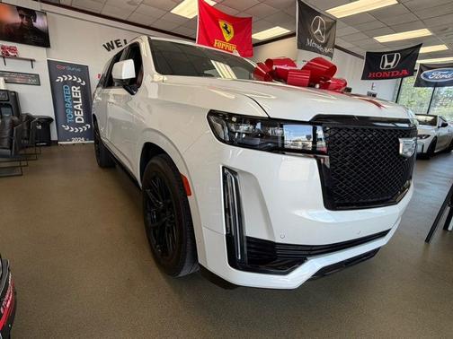 Crystal White Tricoat 2023 Cadillac Escalade Sport Platinum