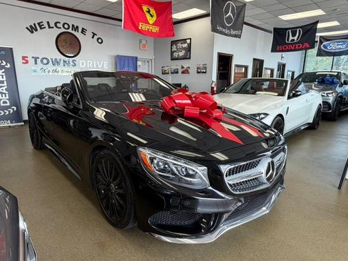 designo Mocha Black 2017 Mercedes-Benz S-Class S 550 Cabriolet