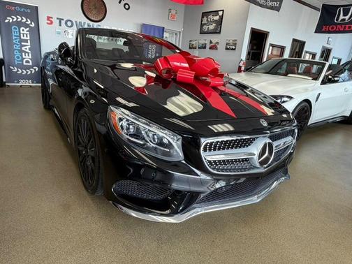 designo Mocha Black 2017 Mercedes-Benz S-Class S 550 Cabriolet