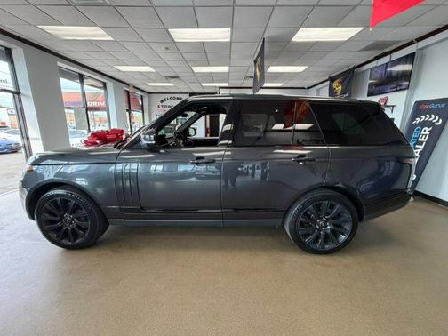 Farallon Black Metallic 2017 Land Rover Range Rover 5.0L Supercharged