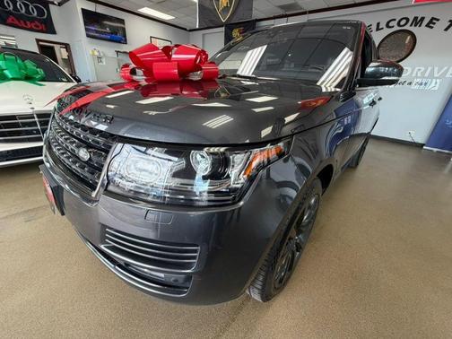 Farallon Black Metallic 2017 Land Rover Range Rover 5.0L Supercharged