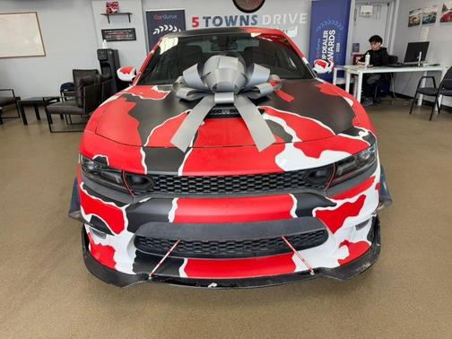 White Knuckle Clearcoat 2019 Dodge Charger Scat Pack