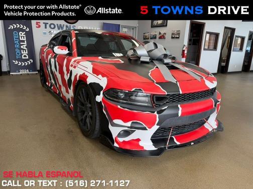 White Knuckle Clearcoat 2019 Dodge Charger Scat Pack