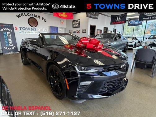 Black 2017 Chevrolet Camaro 1SS