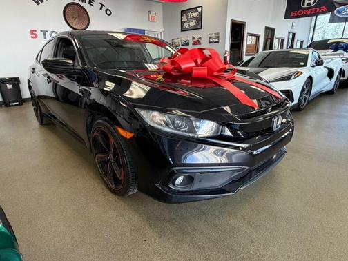 Crystal Black Pearl 2021 Honda Civic Sport