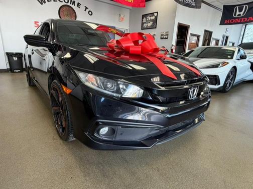 Crystal Black Pearl 2021 Honda Civic Sport