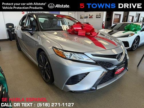 Celestial Silver Metallic 2019 Toyota Camry XSE
