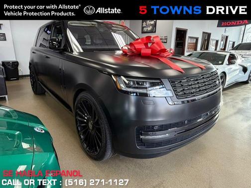 Santorini Black Metallic 2022 Land Rover Range Rover First Edition