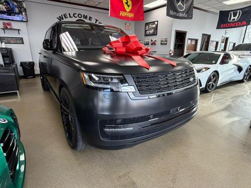 Santorini Black Metallic 2022 Land Rover Range Rover First Edition