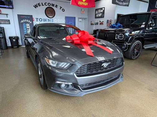 Shadow Black 2017 Ford Mustang EcoBoost
