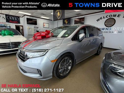 Lunar Silver Metallic 2022 Honda Odyssey Elite