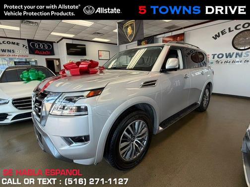 Brilliant Silver Metallic 2023 Nissan Armada SL 4WD