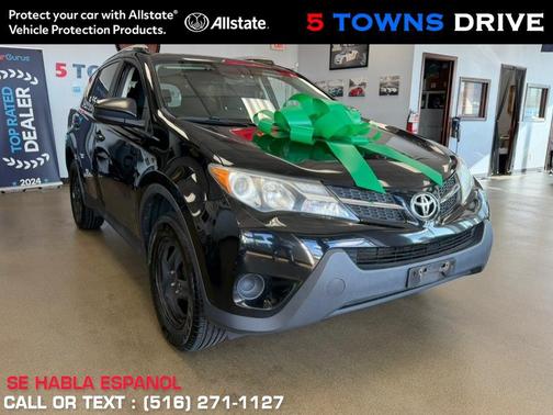 Black 2015 Toyota RAV4 LE